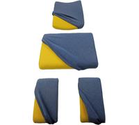 Ergositting Set Fodere per sedia ergonomica 4 Pezzi (sedile+schienale+appoggi)