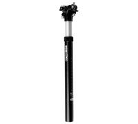 ergotec 59395001 - Sostegno per Sella SP-7.0 / Alumium AL6061-T6, 27.2 x 350 mm, in elastomero MCU, Colore: Nero sabbiato