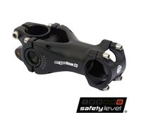 Ergotec Attacco Manubrio A-Head Swell-R Eco 31,8mm 140mm Nero Sabbiato