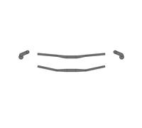 Ergotec Manubrio Riser Bar 30 Larghezza 800mm Diametro 31,8 Piega 12gradi Nero