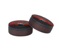 ERGOTEC Set Nastro Manubrio Imbottito San Remo 30 mm Nero/Rosso