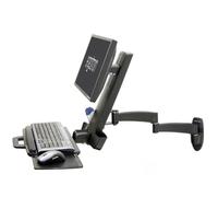 Ergotron 200 SERIES COMBO ARM (BLACK) 0698833010565