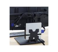 Ergotron 80-107-200 Supporto per CPU da tavolo 2,7 kg Nero 700 g 180 x 110 x 150