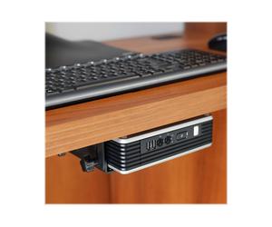 Ergotron 80-107-200 Supporto per CPU da tavolo 2,7 kg Nero 700 g 180 x 110 x 150