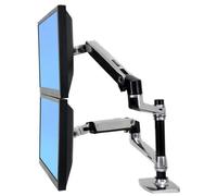 ERGOTRON - Braccio LX Dual per Montaggio da Tavolo con un Notebook e 1/2 LCD