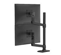 Lx Series Lx Dual Stacking Arm, Tall Pole, Matte Black 101,6 Cm (40 pollici pollici ) Morsa Nero