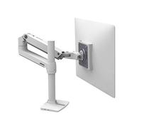 Ergotron LX Series 45-537-216 supporto da tavolo per Tv a schermo piatto 81,3 cm (32") Morsa Bianco