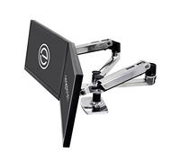 Ergotron Lx Side By Side Dual Arm Polished Aluminium