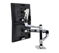 Ergotron LX Series Dual Stacking Arm 61 cm (24") Argent Bureau