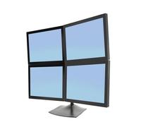 Ergotron DS Series DS100 Quad Monitor Desk Stand 61 cm [24] Scrivania Nero (DS10