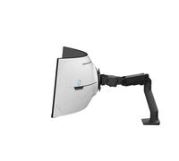 Ergotron HX Series ARM WITH VERY HEAVY DUTY PIVOT DESK 144,8 cm [57] Scrivania Nero (Ergotron - Kit montaggio [braccio snodato] Tecnologia a Forza Costante per display curvo LCD schermi curvi ad altis