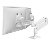 Ergotron - LX Pro Premium Dual Direct Monitor Braccio, VESA Desk Mount - per 2 monitor fino a 27 pollici, 4,1 kg ciascuno - Bianco