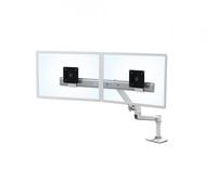 Ergotron LX Series Desk Dual Direct Arm 63,5 cm [25] Scrivania Bianco (Dual moni