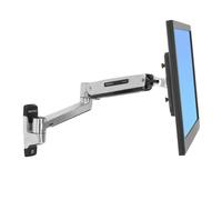 Ergotron LX Sit-Stand Wall Mount LCD Arm 106,7 cm (42") Parete Acciaio inox