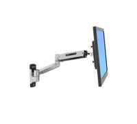 Ergotron LX Sit-Stand Wall Mount LCD Arm 106,7 cm (42") Stainless steel Parete