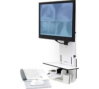 ERGOTRON PATIENT ROOM VL18 STS WM BRIGHT WHITE (61-080-062)