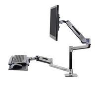 Ergotron - Sistema di supporto da scrivania per monitor e tastiera, per WorkFit-LX Workstation