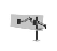 ERGOTRON Staffe TV LX Dual Stacking Arm 40" Morsa Alluminio