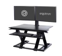 Ergotron WorkFit-TX Nero (W/DROPDOWN KB TRAY PVC BLK) NEW