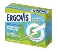 EG EuroGenerici ERGOVIS MG+K VITAMINE B CON ZUCCHERO 12 BUSTINE