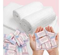 ERHAOG Asciugamani Monouso - Asciugamani Compressi Viso 40 * 25 Cm - 22 Unità Salviette Compresse & Asciugamani Da Viaggio - Napkin Salviette Compresse Asciugamani Cucina Cotone per Viaggio Sportivo