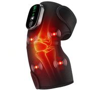 ERHIVORA Massaggiatore per ginocchio con calore e vibrazioni, cuscinetto riscaldante per ginocchio per dolore al ginocchio, ginocchiera riscaldata, ginocchiera riscaldata senza fili