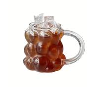 ERHTGUO 1PC Grape Shaped Glass Cup Coffee Milk Juice Suitable For Afternoon Tea(With handle)