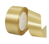 ERHTGUO 24/50/100pcs Chair Sashes Decorative Strap Bows Designed Ribbon for Wedding Banquet Party Aisle Decor Home DIY Gift(Gold,100pcs-4x200cm)