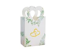 ERHTGUO 25/50 Pezzi Mini Scatola di Caramelle a Forma Cuore, cioccolatini, bomboniere for San Valentino, Decorazioni for Feste Matrimonio(50pcs)