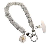 ERHTGUO 2pc Pendant Mobile Phone Strap Chain Pearl Cell Short Anti Loss Lanyard(Color 01)