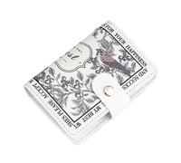 ERHTGUO 2pcs Floral Card Bag Multiple Cards Slots ID Bank Credit Covers for Women Large Capacity Holders(7)