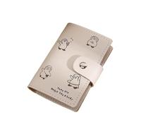 ERHTGUO 2pcs ID Cards Holders Anti Thief Cartton Cat Bank Credit Bus Cover Business Shield Card Holder Coin Pouch Wallets Bag Organizer(Penguin)