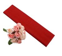 ERHTGUO 3pc 45cm Width 5 Meter Sheer Crystal Organza Tulle Roll Fabric for Wedding Show Party Decoration Chair Sashes(Red)