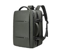 ERHTGUO Business Backpack For Men Waterproof Anti-Theft 15.6” Laptop Casual Large Capacity Expandable Travel Bag Short Trip(Green)