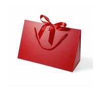 ERHTGUO Confezione Rigida di Lusso a Forma Triangolo, 5 Pezzi, for Matrimonio e Compleanno(Red)