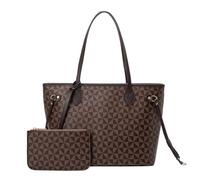 ERHTGUO Large Capacity Windmill Pattern Tote Bag Mother Daughter Set Single Shoulder Handbag Fashionable Of The Season Soft(Brown)