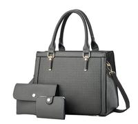 ERHTGUO Matching Mother Daughter Bag Set Embossed Single Shoulder Crossbody For Mom(Grey)