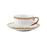 ERHTGUO Nordic Coffee Cup And Saucer Household Ceramic Afternoon Tea Water Flower