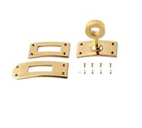 ERHTGUO Stainless Steel Bag Locks Clasp Buckle Clasps For Handbag Purse DIY Hardware Accessories(Num2 Gold,Color 1 set)