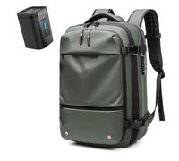 ERHTGUO Travel Men 17 Inch Laptop Backpack Vacuum Compression Business Large Capacity School Expand Outdoor(Color1-Pumps)