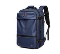 ERHTGUO Travel Men 17 Inch Laptop Backpack Vacuum Compression Business Large Capacity School Expand Outdoor(Color2-NO Pumps)