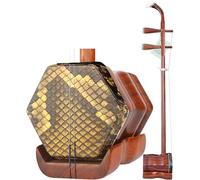 Erhu cinese 2 corde violino Gli strumenti musicali popolari intagliati a mano sono sicuri e rispettosi dell'ambiente