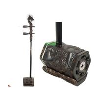 Erhu cinese, Erhu del drago, intagliato in legno di sandalo nero, strumenti a corda cinesi con draghi