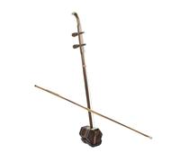 Erhu cinese, Erhu esagonale in legno di sandalo nero, strumento tradizionale cinese con accessori, 81x13 cm