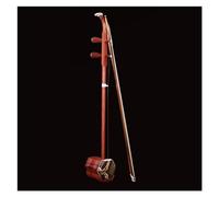 Erhu cinese, Erhu esagonale in palissandro, asse in legno massello con custodia e accessori, kit for principianti