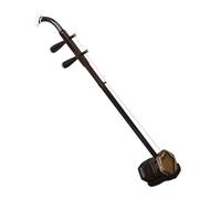 Erhu cinese, Erhu tradizionale cinese in legno massello esagonale di sandalo nero e giallo con custodia e accessori