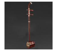 Erhu cinese, Strumento a corde etnico professionale Erhu intagliato in osso di sandalo rosso, tubo esagonale con accessori