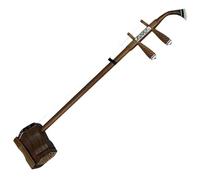Erhu cinese, Strumento a corde tradizionale cinese Erhu in legno di sandalo verde da 85 cm con accessori