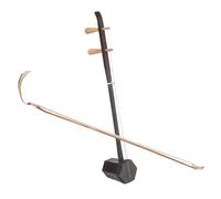 Erhu cinese Strumento Erhu esagonale in legno massello di palissandro, include archetto e accessori for principianti