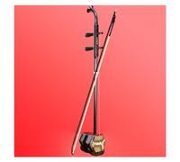 Erhu cinese, Strumento for principianti Erhu esagonale in legno di sandalo nero di dimensioni standard con kit di custodia